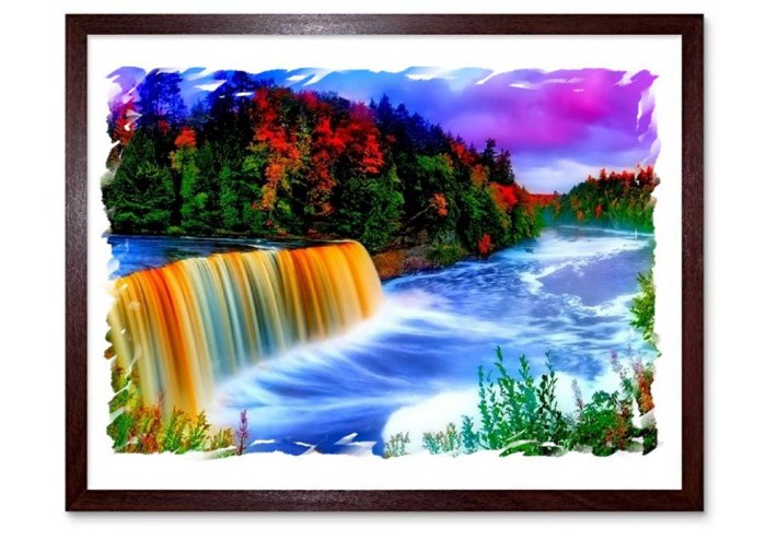 Waterfall Art